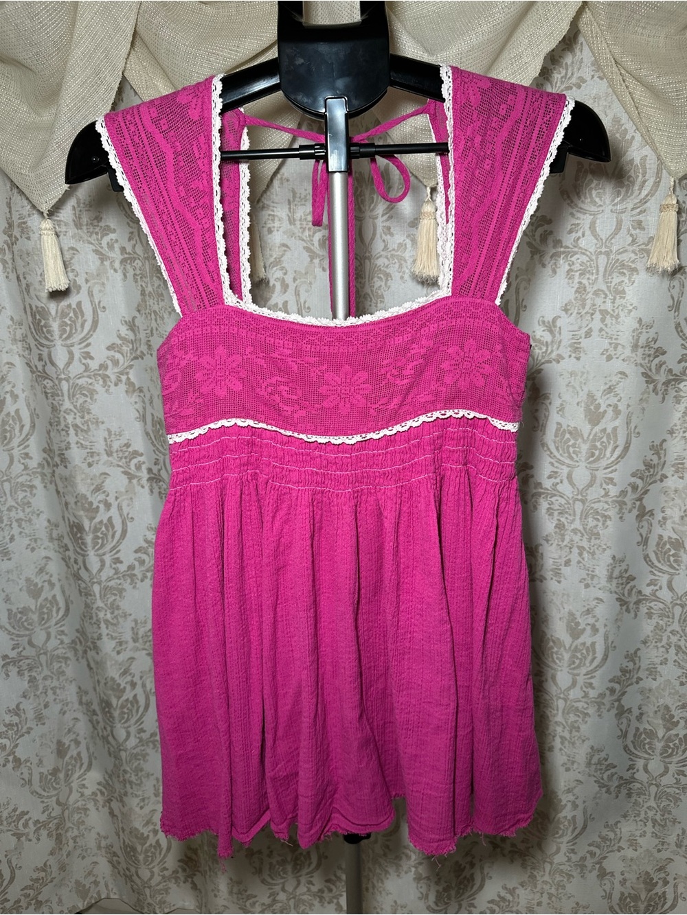 Free People Heartland Mini Babydoll Dress